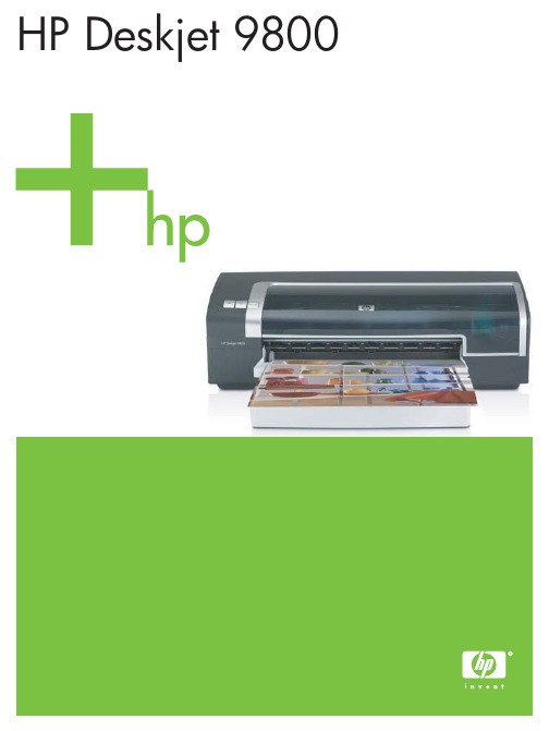 HP Deskjet 9800 打印机 说明书