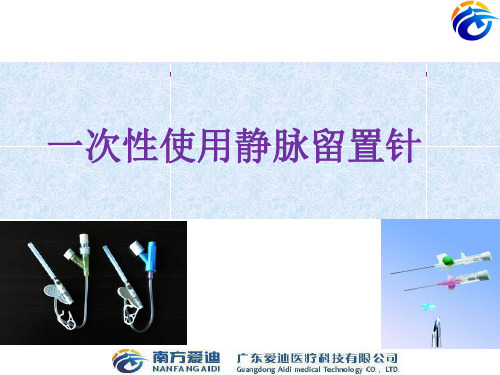 爱迪留置针简介