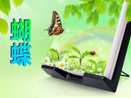 人教版音乐八上《蝴蝶》ppt课件1