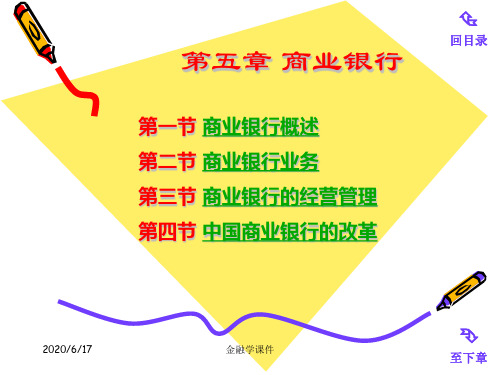 金融学课件第05章商业银行