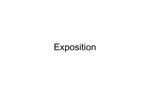 Exposition
