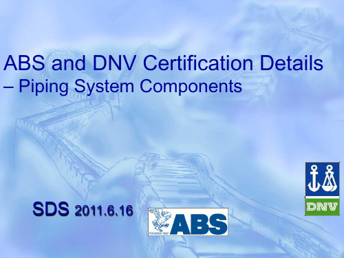 ABS and DNV Certification Details