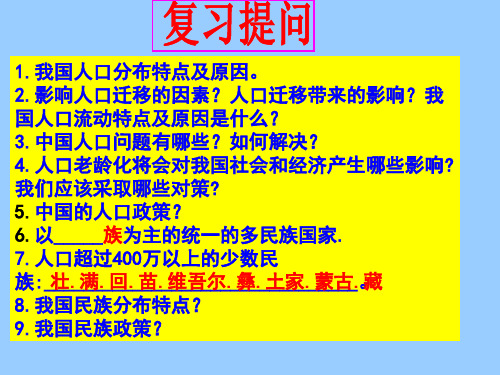中国的地形——地形地势及山脉、影响