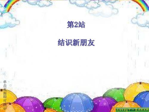 结识新朋友PPT课件6