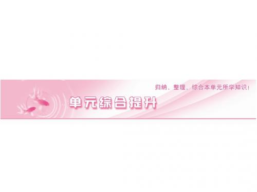 2012《金版新学案》高考总复习人教政治(课件)：必修4第四单元 认识社会与价值选择4-4单元综合