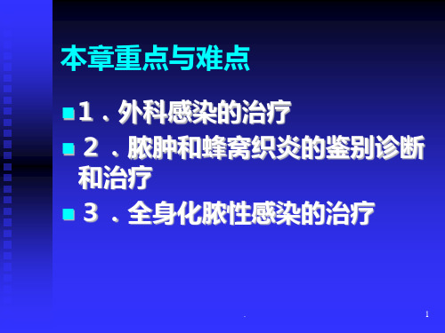外科感染PPT精选课件