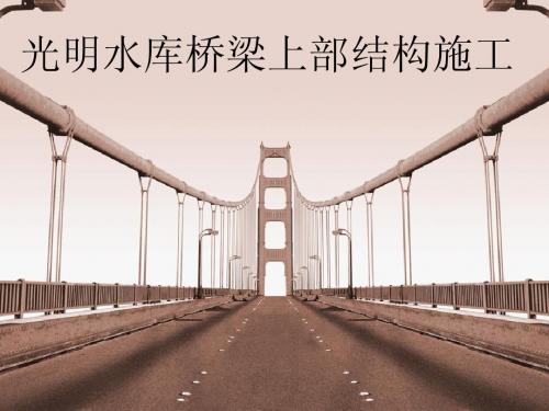 桥梁上部结构施工