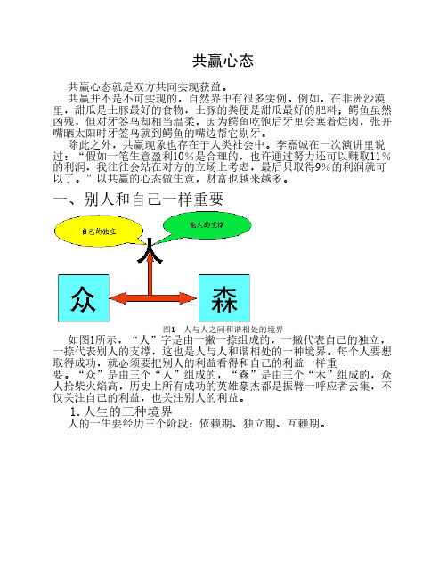 共赢心态