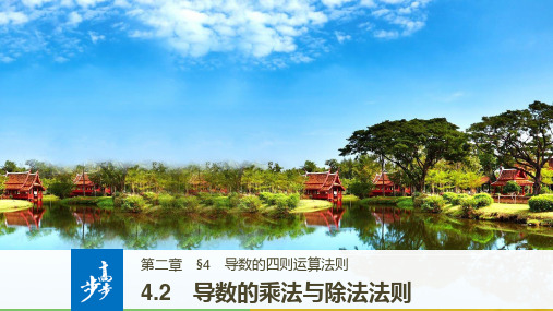 北师版数学高二选修2-2课件  导数的乘法与除法法则