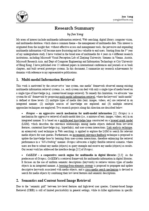Research Summary