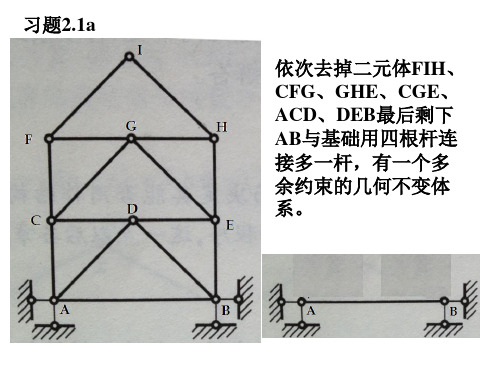 结构力学书本后答案解析