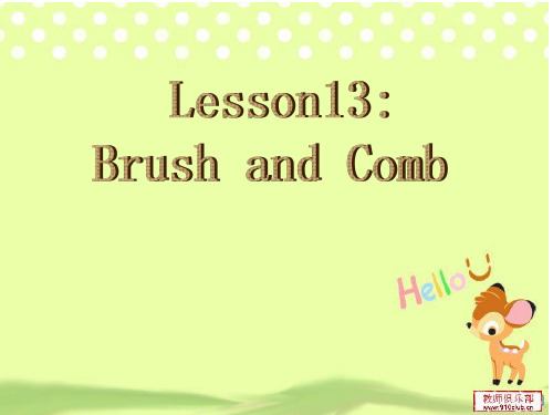 Brush and Comb