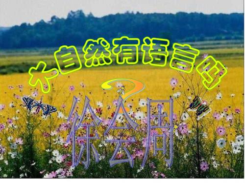 第16课  大自然的语言 ppt(一等奖
