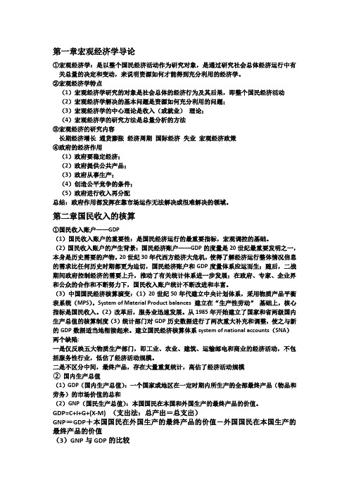 宏观经济学导论
