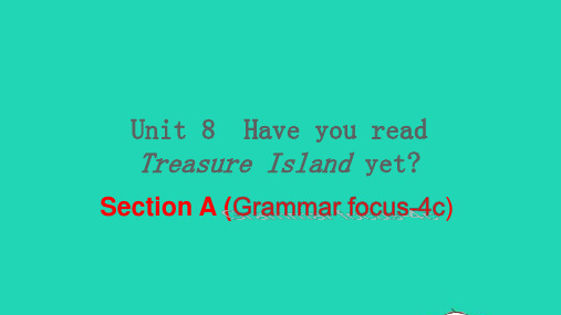 八级英语下册Unit8HaveyureaTreasureIslanyetSetinA(Gram