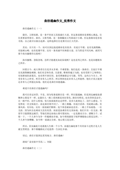曲径通幽作文_优秀作文.doc