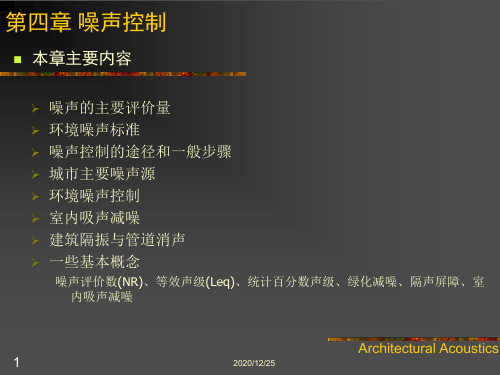 建筑物理讲义-第四章