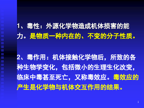 毒作用影响因素 (2)