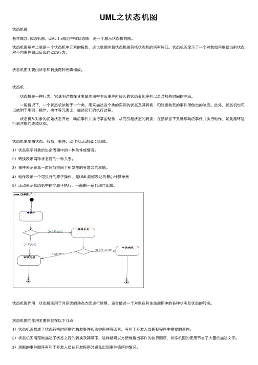 UML之状态机图