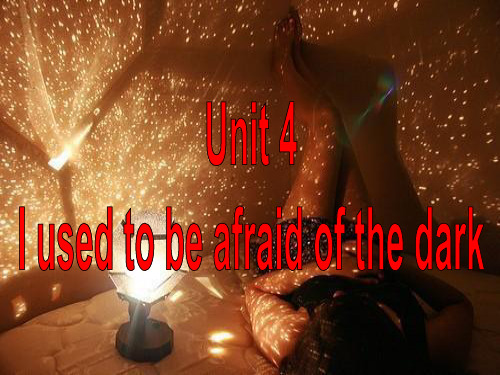 课时夺冠九年级英语全册-Unit 4 I used to be afraid of the dark