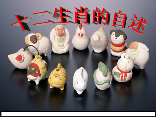 十二生肖的自述