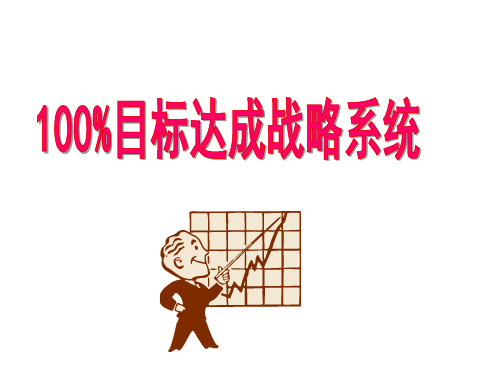100%目标达成系统