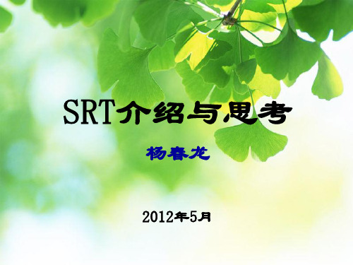 SRT介绍