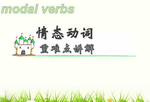 高中英语课件-Modal verbs (2)