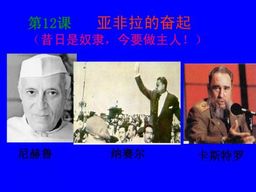 亚非拉的奋起