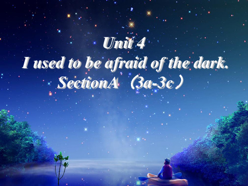 人教英语九年级全册 Unit4 SectionA(3a-3c)(共18张PPT)