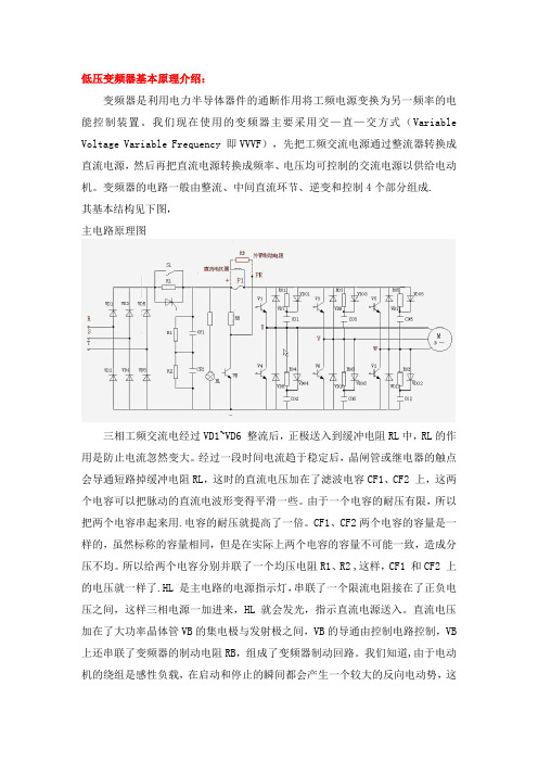 低压变频器基本原理介绍