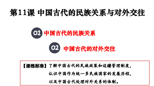 中国古代的民族关系与对外交往