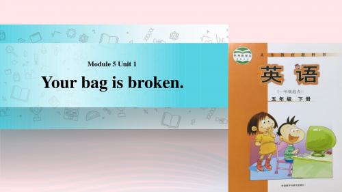 五年级英语下册Module5unit1yourbagisbroken课件1外研版(一起)