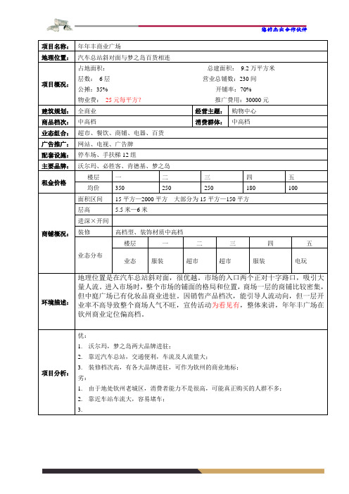 年年丰商业广场