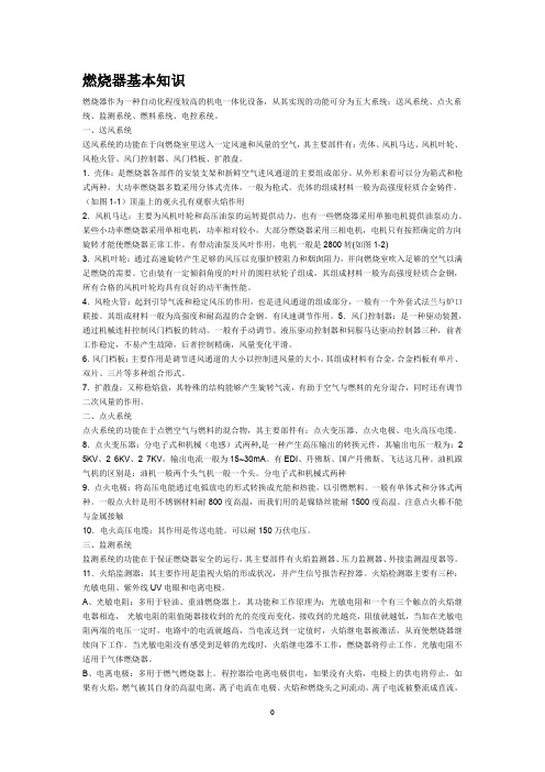 燃烧器基本知识