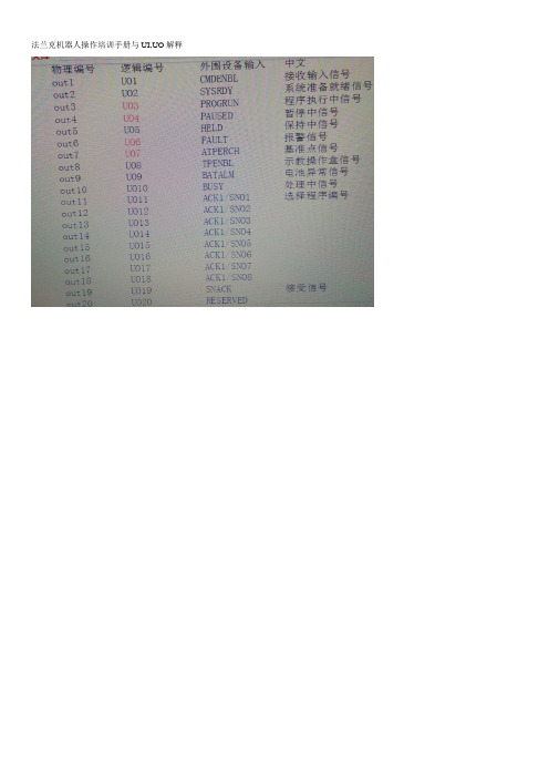 法兰克_机器人基础知识