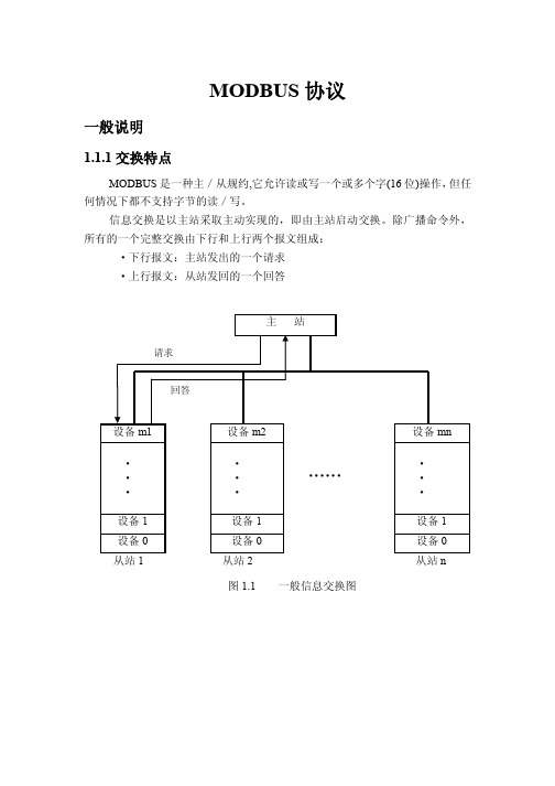 MODBUS规约与报文解析详细说明