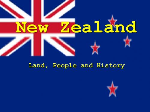 英语国家社会与文化入门第一单元 New Zealand