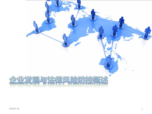 企业发展与法律风险防控体系概述PPT课件