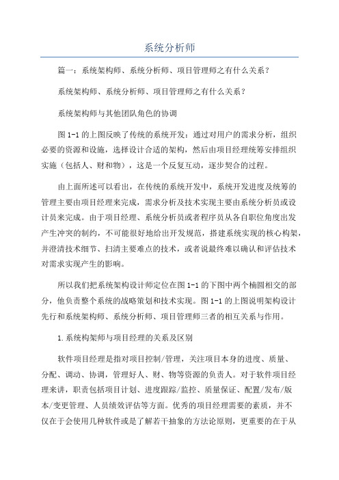 系统分析师