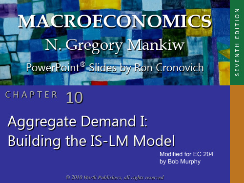 CHAP10Aggregate Demand I