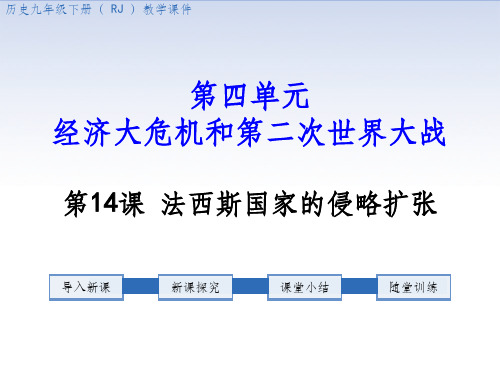法西斯国家的侵略扩张