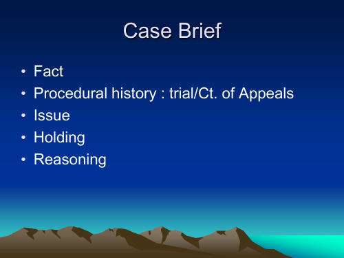 case brief
