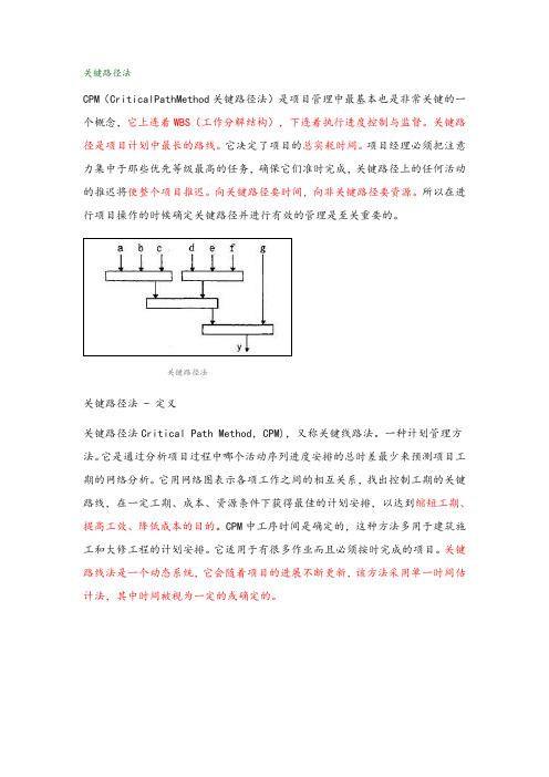 关键路径[自己整理,理解简单易掌握]