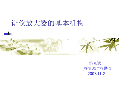 谱仪放大器.