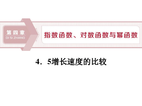 《增长速度的比较》指数函数、对数函数与幂函数课件-高中数学B版必修二PPT课件