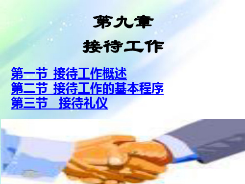 办公室秘书课件接待工作-PPT