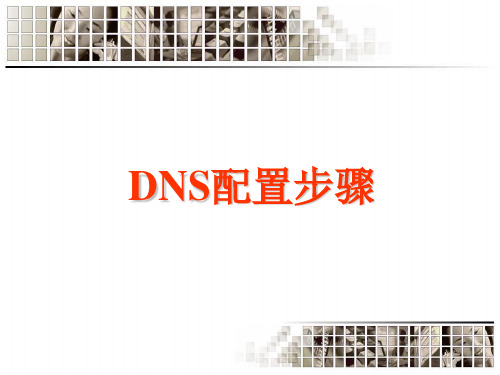 DNS配置步骤