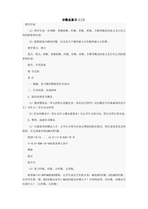 分数总复习2,3,4,5