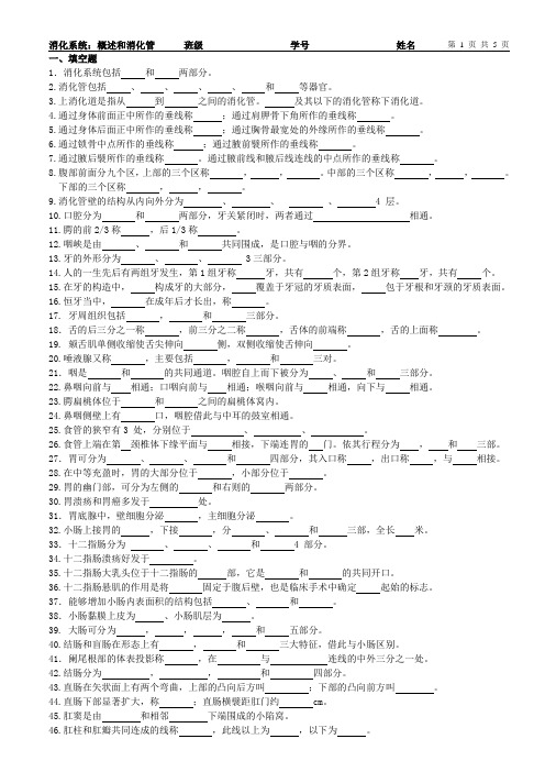 3-1.消化系统：消化管